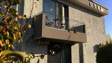 Majoituspaikan julkisivu