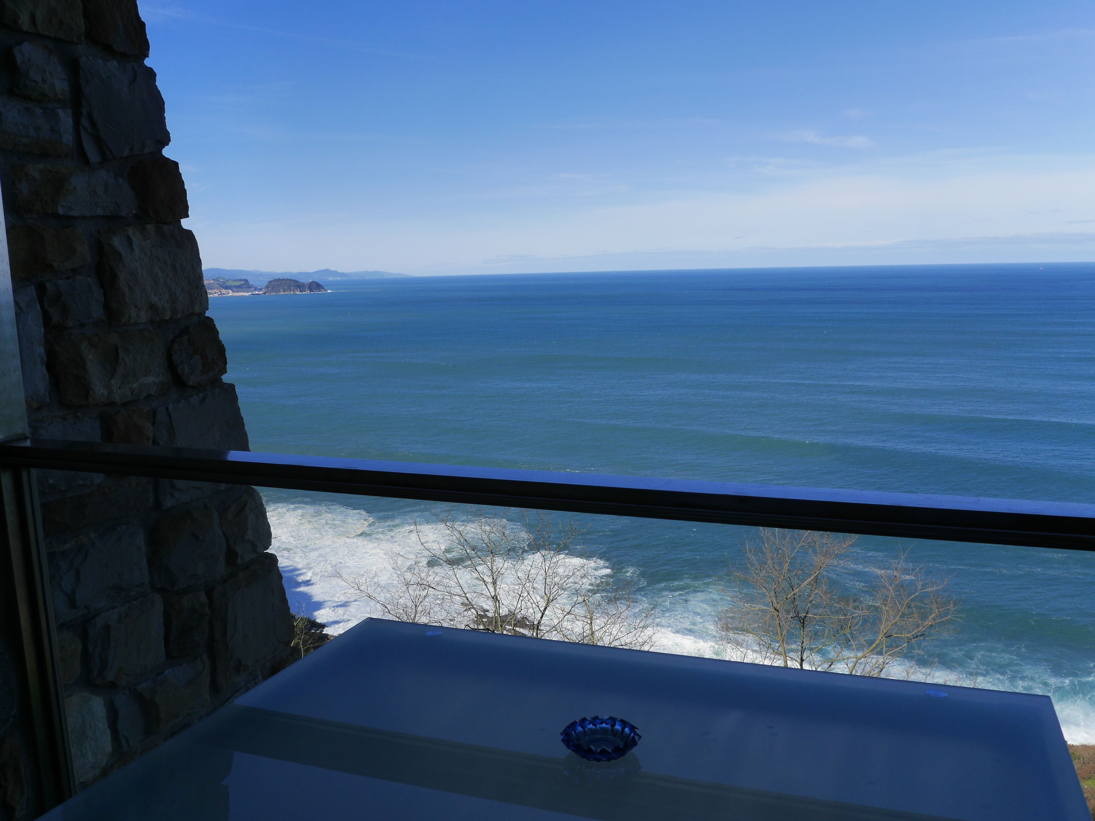 Habitación doble, terraza, vistas al mar | Terraza o patio