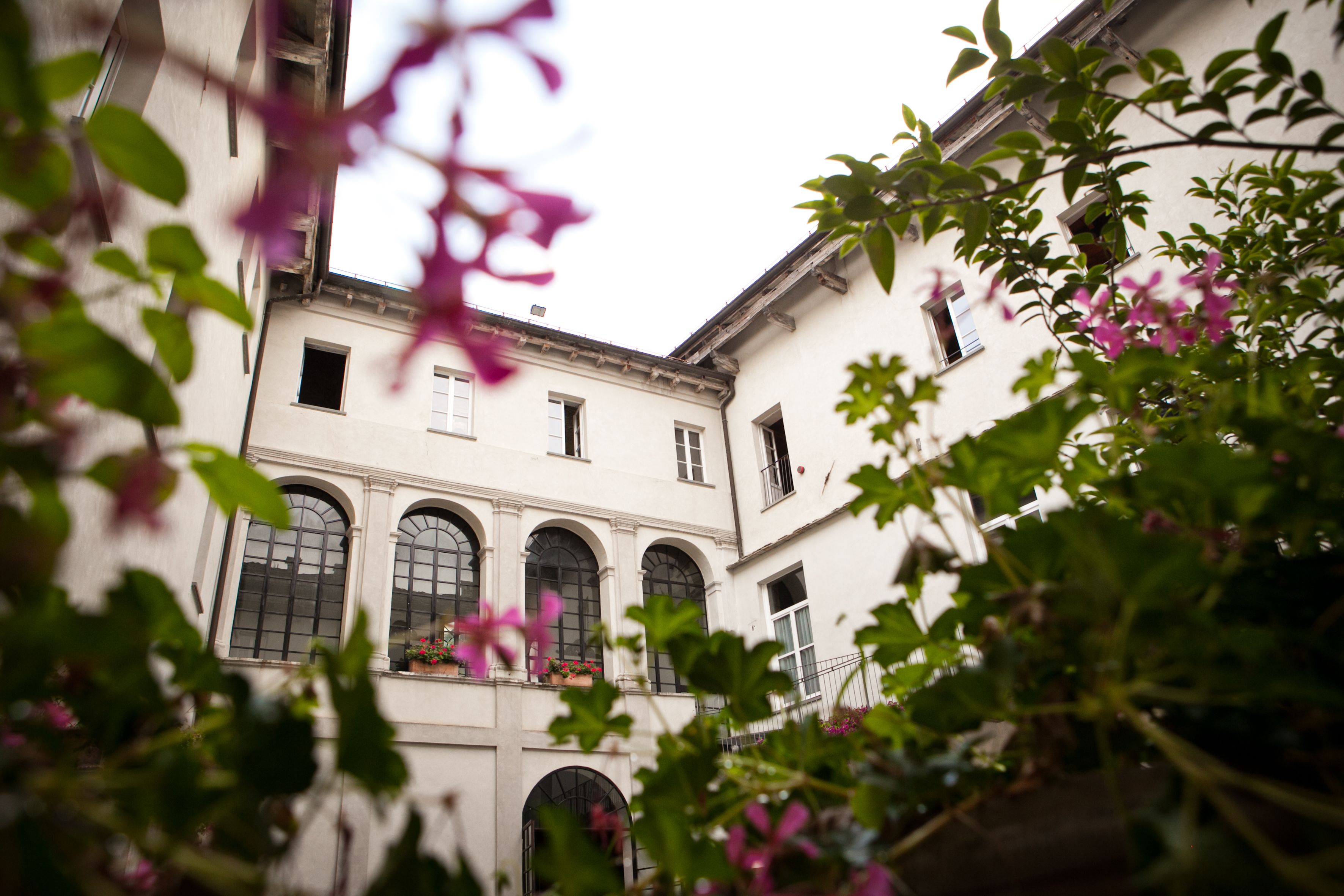 Blick von der Unterkunft