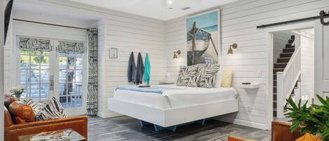 2 bedrooms, iron/ironing board, travel crib, free WiFi