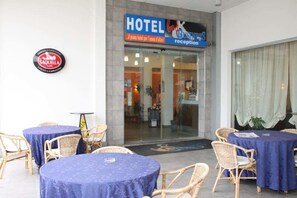 Entrée de l’hébergement