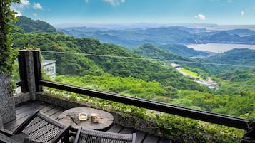 Dobbeltrom – exclusive, balkong, sjøutsikt | Terrasse/patio