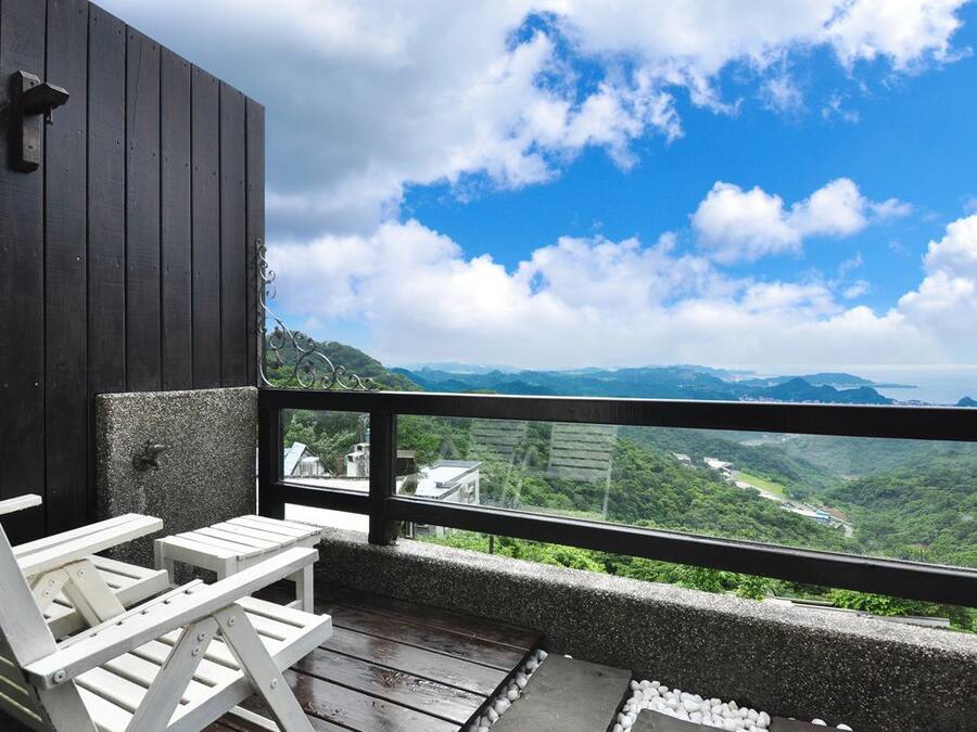 Doppia Superior, balcone, vista mare | Vista dalla camera