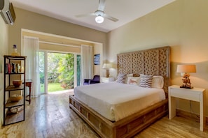 3 habitaciones, decoración personalizada y muebles diferentes