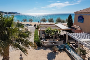 Fassade der Unterkunft