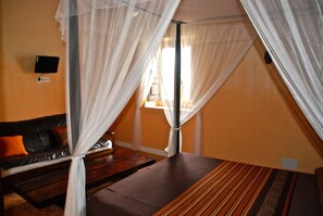 Premium bedding, individually decorated, individually furnished