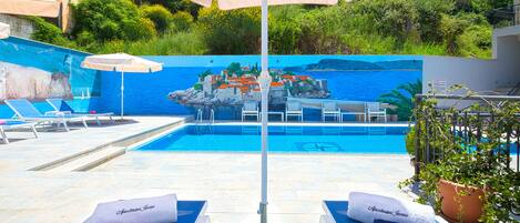 Alberca al aire libre