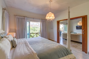 Superior-Apartment, 1 Schlafzimmer, eigenes Bad | 1 Schlafzimmer, kostenloses WLAN, Bettwäsche