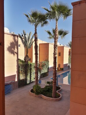 Casa básica, 4 quartos, vista para a piscina (Riad) | Vista do quarto