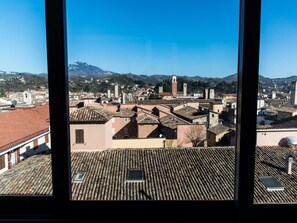 Blick von der Unterkunft