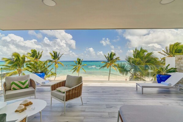 Appartement Penthouse présidentiel | Vue du balcon