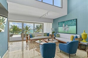 Living room - Costa Atlantica Beach Condos (Punta Cana)