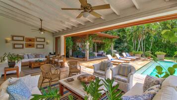 Superior House, 4 Bedrooms, Private Pool | Terrace/patio