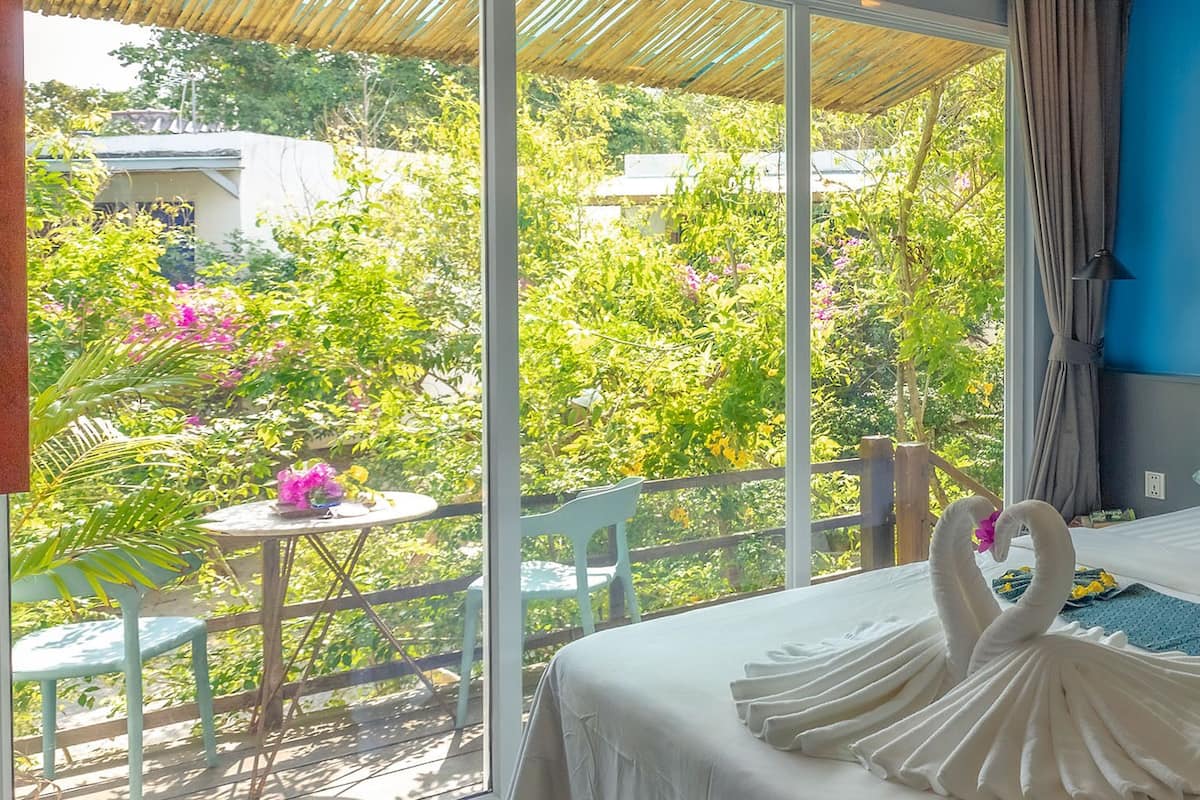 Deluxe Double Bungalow Garden View | Balcony view