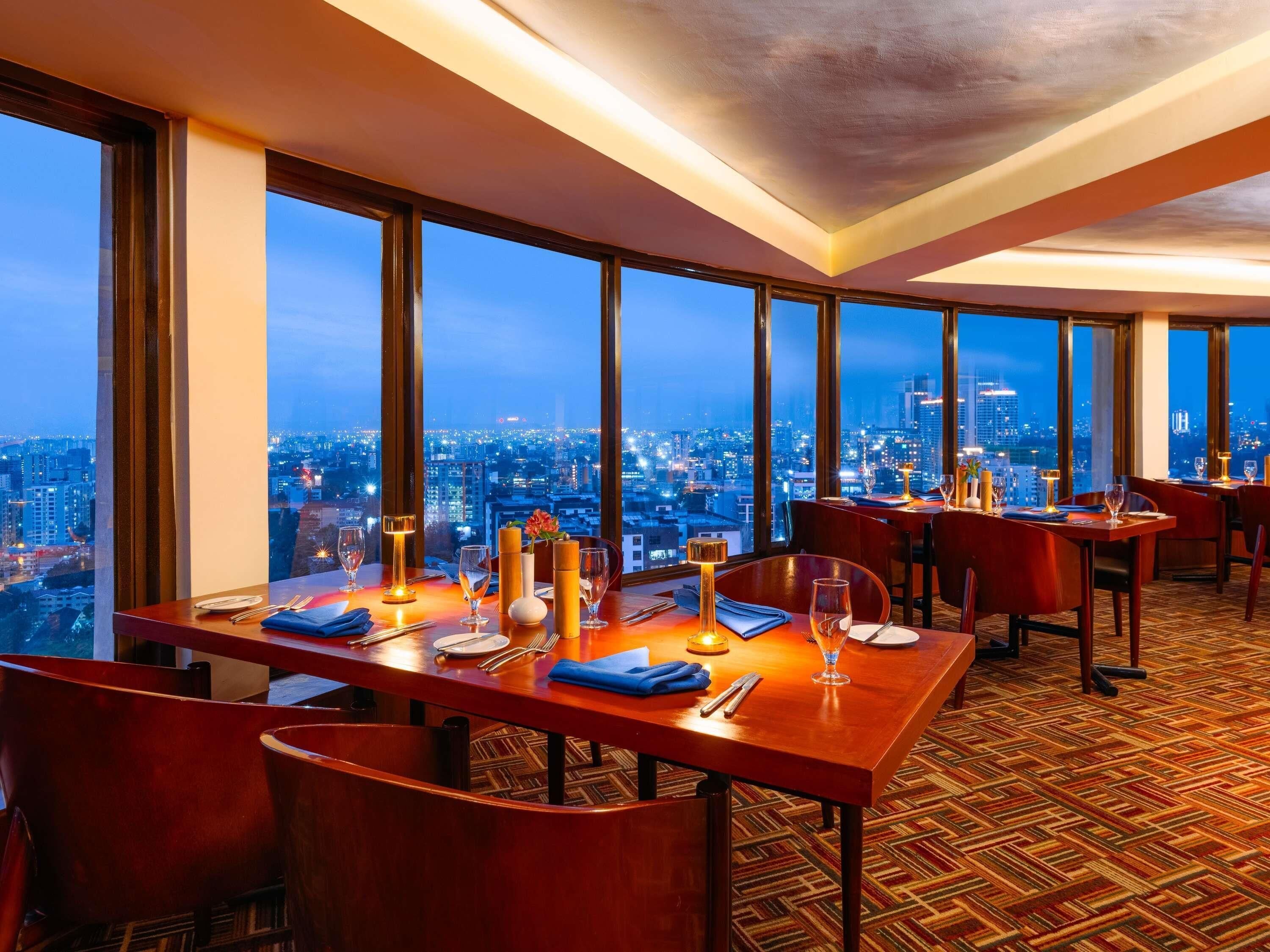 2 restaurants, breakfast, lunch, dinner served; international cuisine
