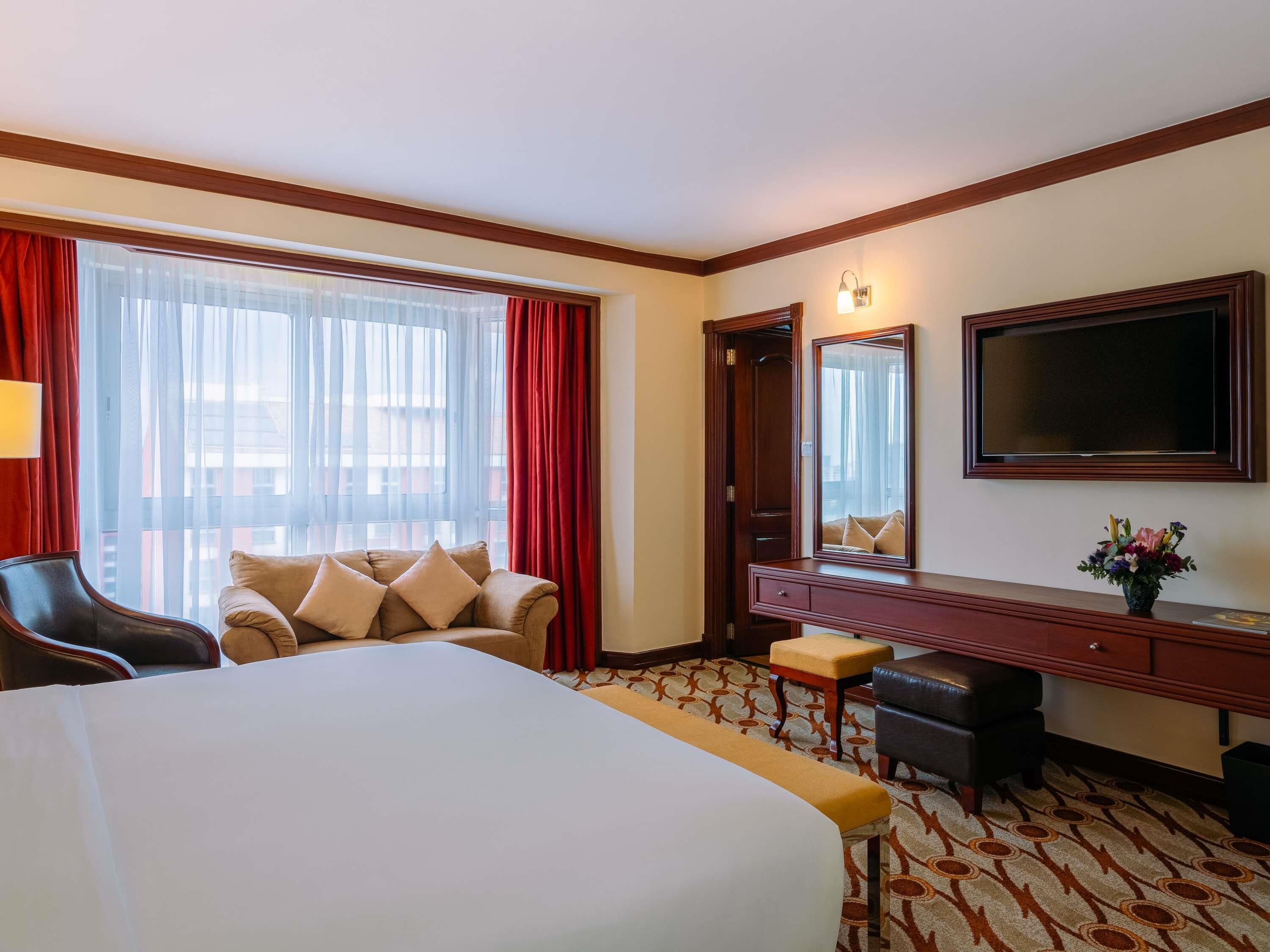 Chambre Supérieure, 1 très grand lit | Draps en coton égyptien, literie de qualité supérieure, surmatelas