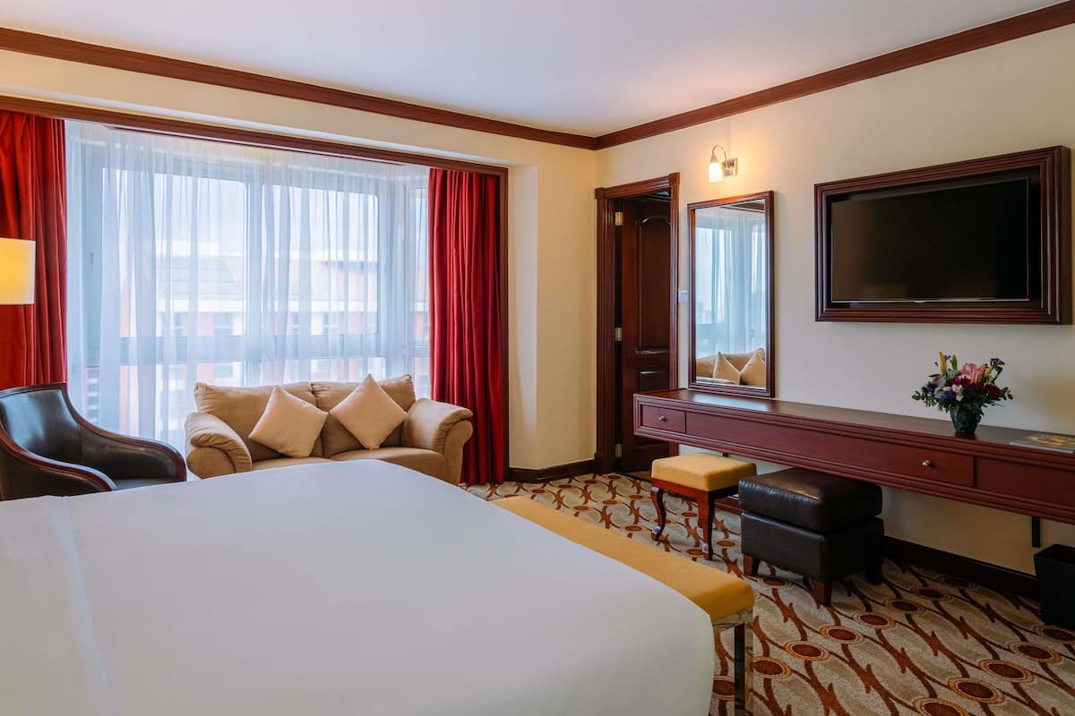 Superior kamer, 1 kingsize bed | Lakens van Egyptisch katoen, luxe beddengoed, pillowtop-bedden