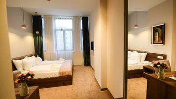 Deluxe Double Room | In-room safe, desk, soundproofing, rollaway beds