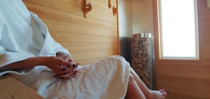 Body treatments, aromatherapy, facials, massages