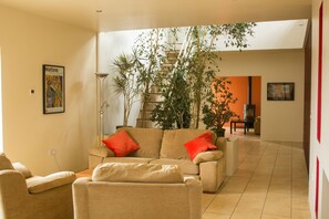 Lobby sitting area