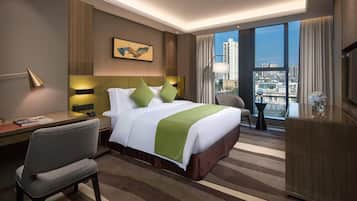 Minibar, in-room safe, laptop workspace, soundproofing