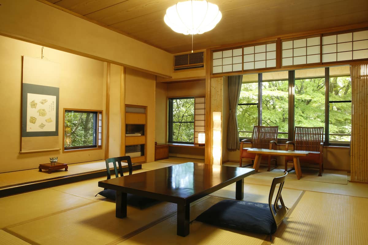 Quarto tradicional (Japanese Style, B type) | Sala de estar | TV de tela plana
