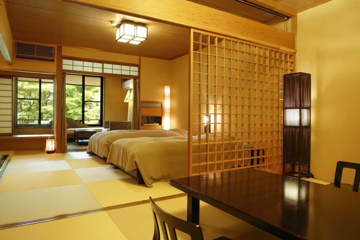Quarto (Japanese Western Style, A type) | Frigobar, cofres nos quartos, Wi-Fi de cortesia