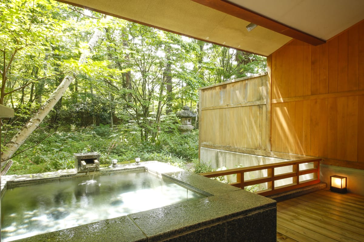 Quarto tradicional (Japanese Style,ND type,Open-air Bath) | Banheiro | Produtos de toalete grátis, secador de cabelo, chinelos