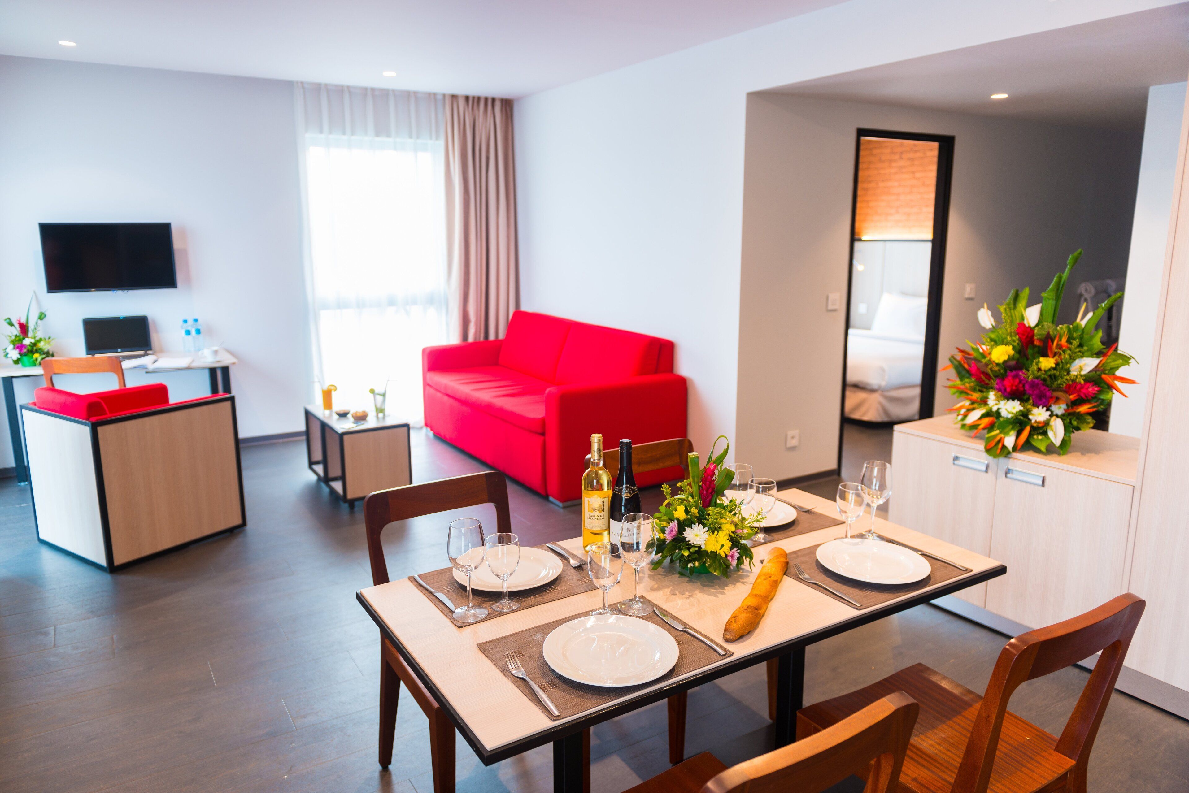 Restauration dans la chambre