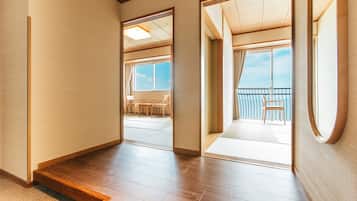 Traditional-Zimmer, Nichtraucher (Japanese st C, Ocean view, 2Rooms) | Zimmersafe, kostenloses WLAN, Bettwäsche