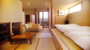 Suite monolocale Tradizionale, non fumatori (HOTSPRING ROTENBURO TUKI WASHITU) | 1 camera, minibar con snack e bevande gratuite, Wi-Fi gratuito