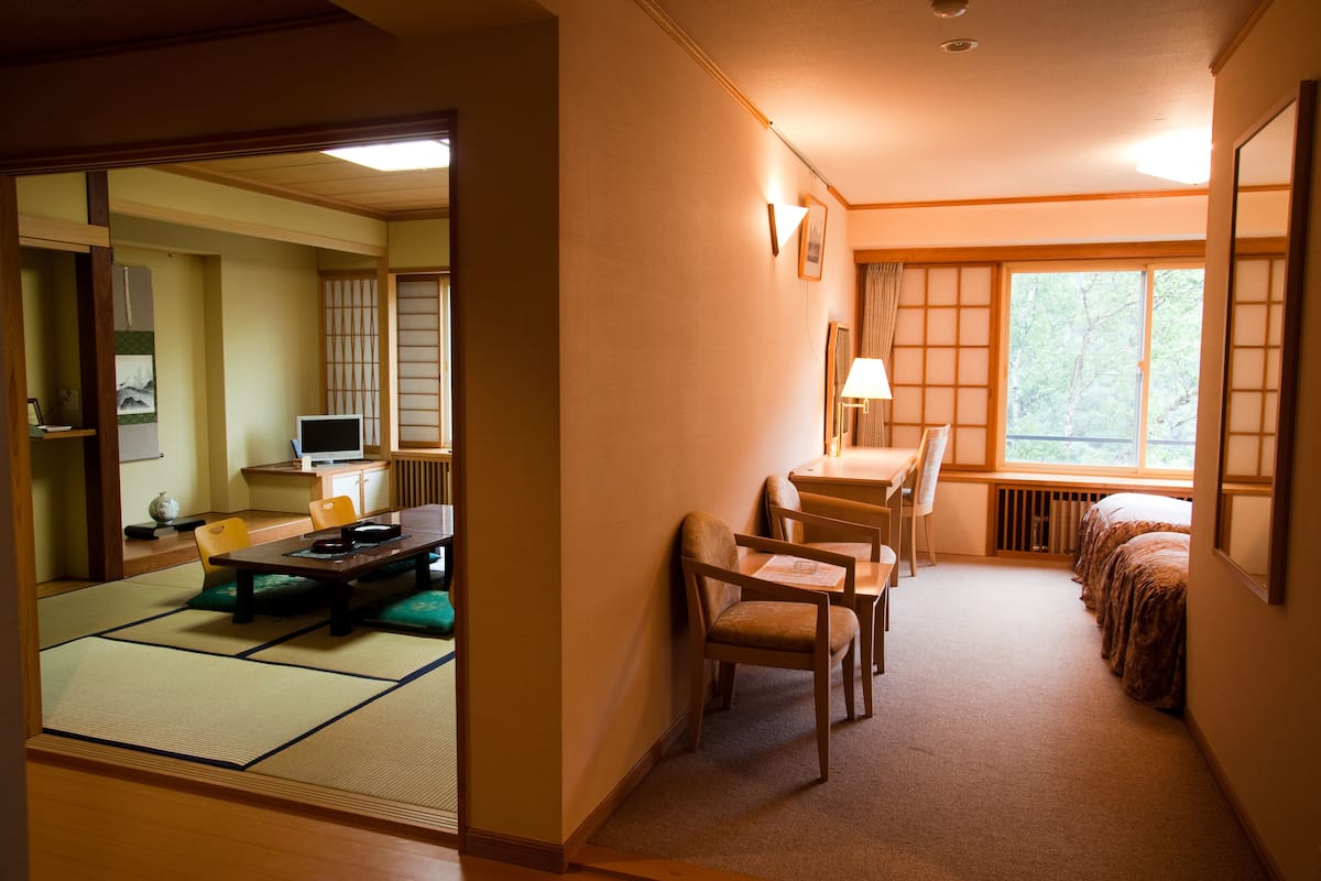 In-room safe, desk, laptop workspace, blackout drapes