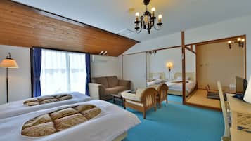 Escritorio, wifi gratis y ropa de cama