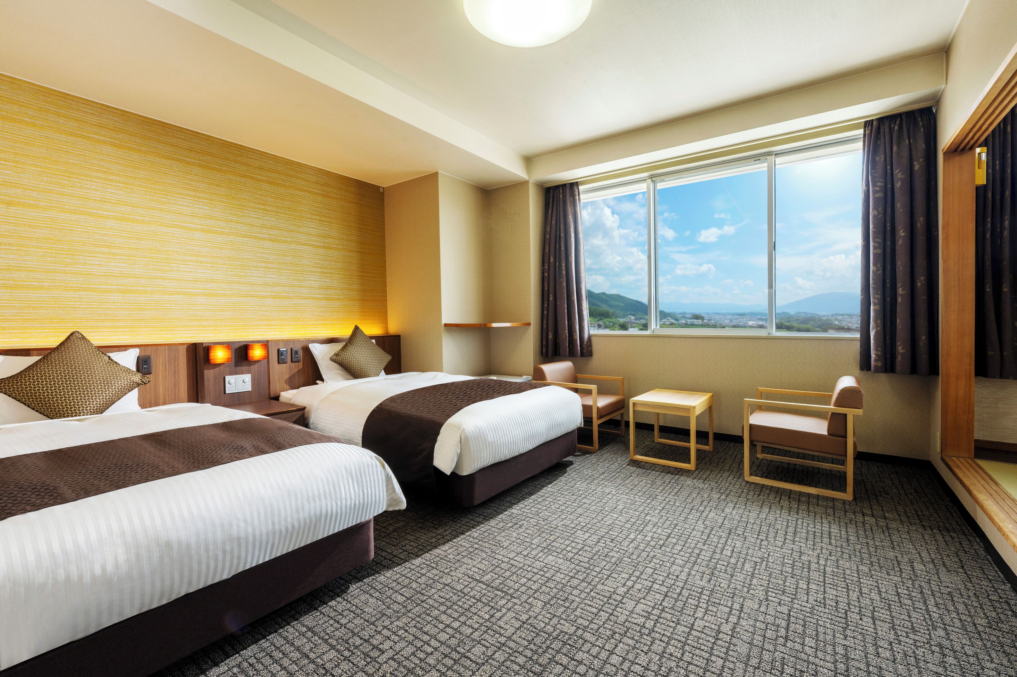 Japanese-Western style Room (With bath) Non Smoking | View from room