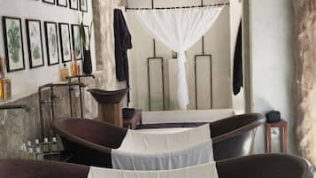 Body treatments, body wraps, body scrubs, facials