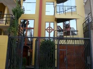 Fassade der Unterkunft