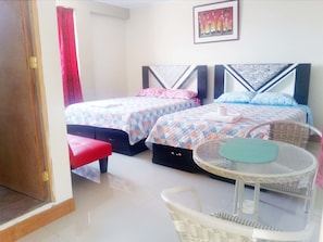 Soundproofing, free cots/infant beds, free rollaway beds, free WiFi