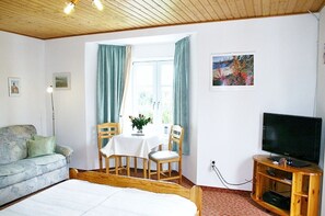 1 soverom og sengetøy