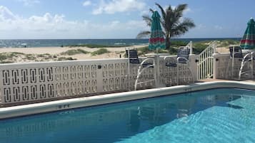 Et oppvarmet basseng