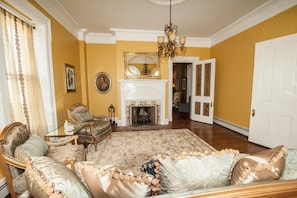 Fireplace - I.B. Munson House (Wallingford)