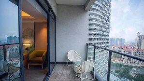 Deluxe-Zweibettzimmer | Balkon