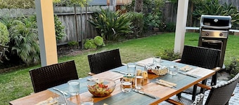 Shell Beach Beauty: A Pet Friendly Serene Home