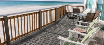 Single-family home DIRECTLY on the BEACH!  RARE FIND!