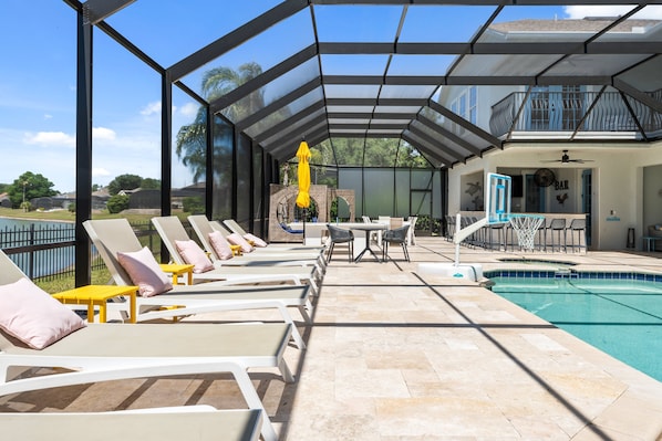 Piscine chauffée