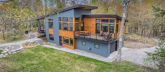 Modern Luxury Home with Private Lk MI Frontage