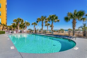 Indoor pool, a heated pool