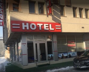 Entrada de la propiedad