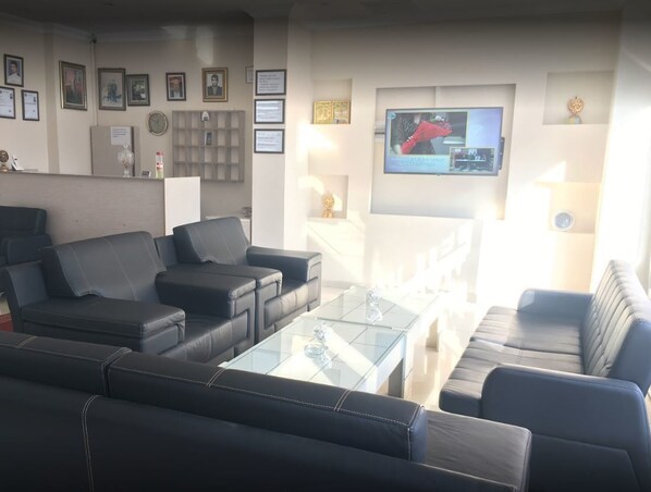 Sala de estar en el lobby