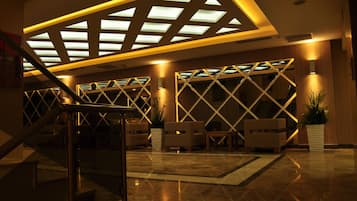 Sala de estar en el lobby