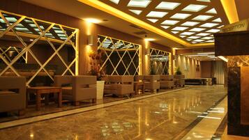 Sala de estar en el lobby
